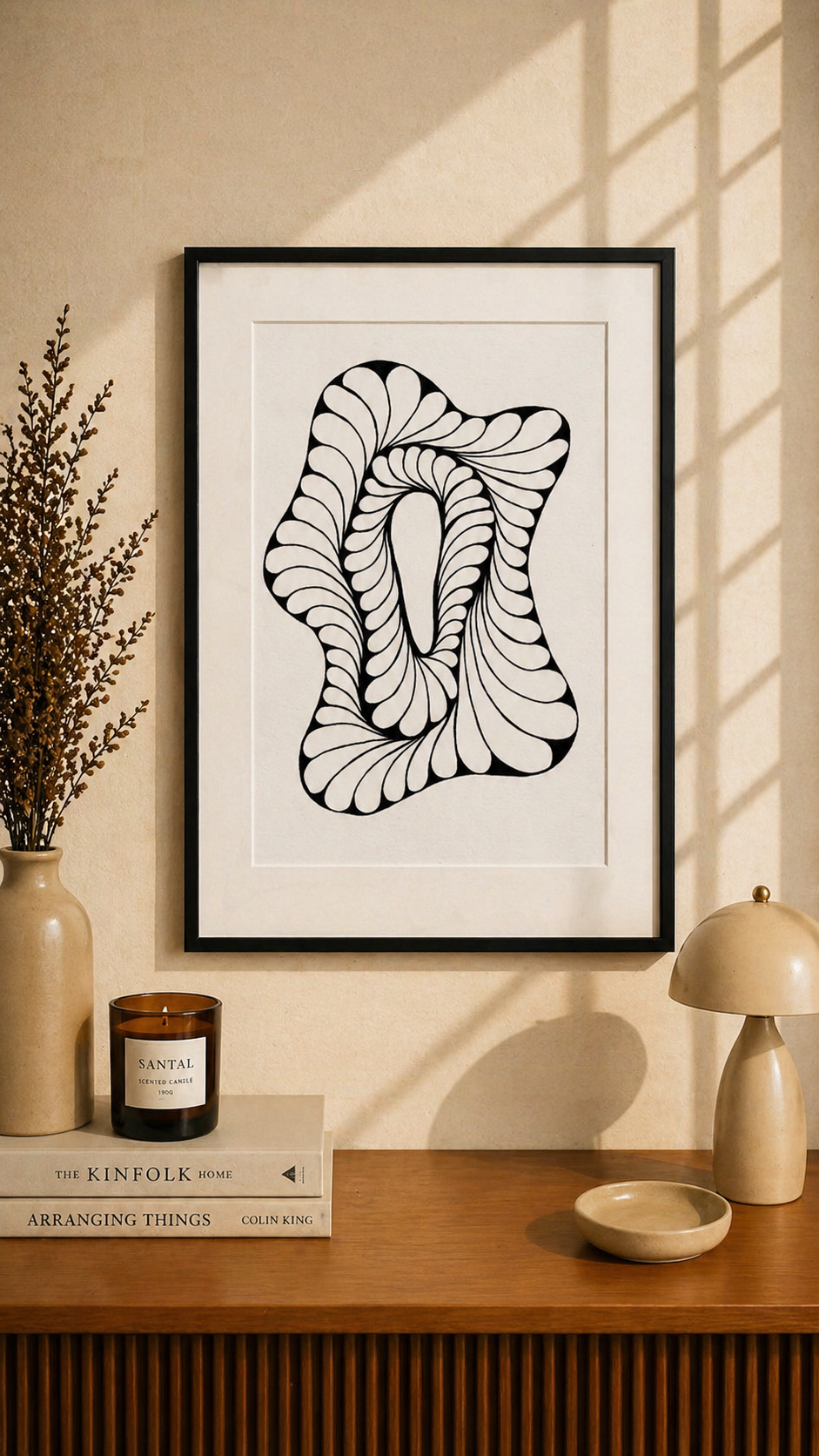 Hand Drawn Doodle Art on Cartridge Paper- No Frame (Size A4 & A3)