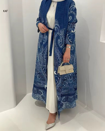Timeless Abaya Pleated Style Dubai Viral Abaya