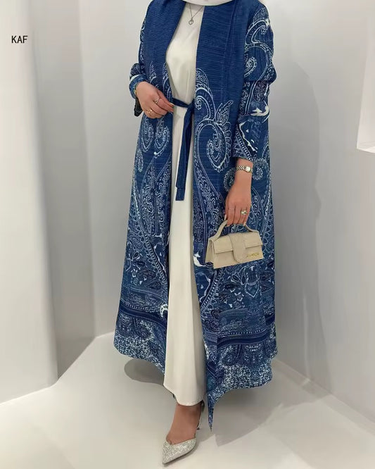 Timeless Abaya Pleated Style Dubai Viral Abaya