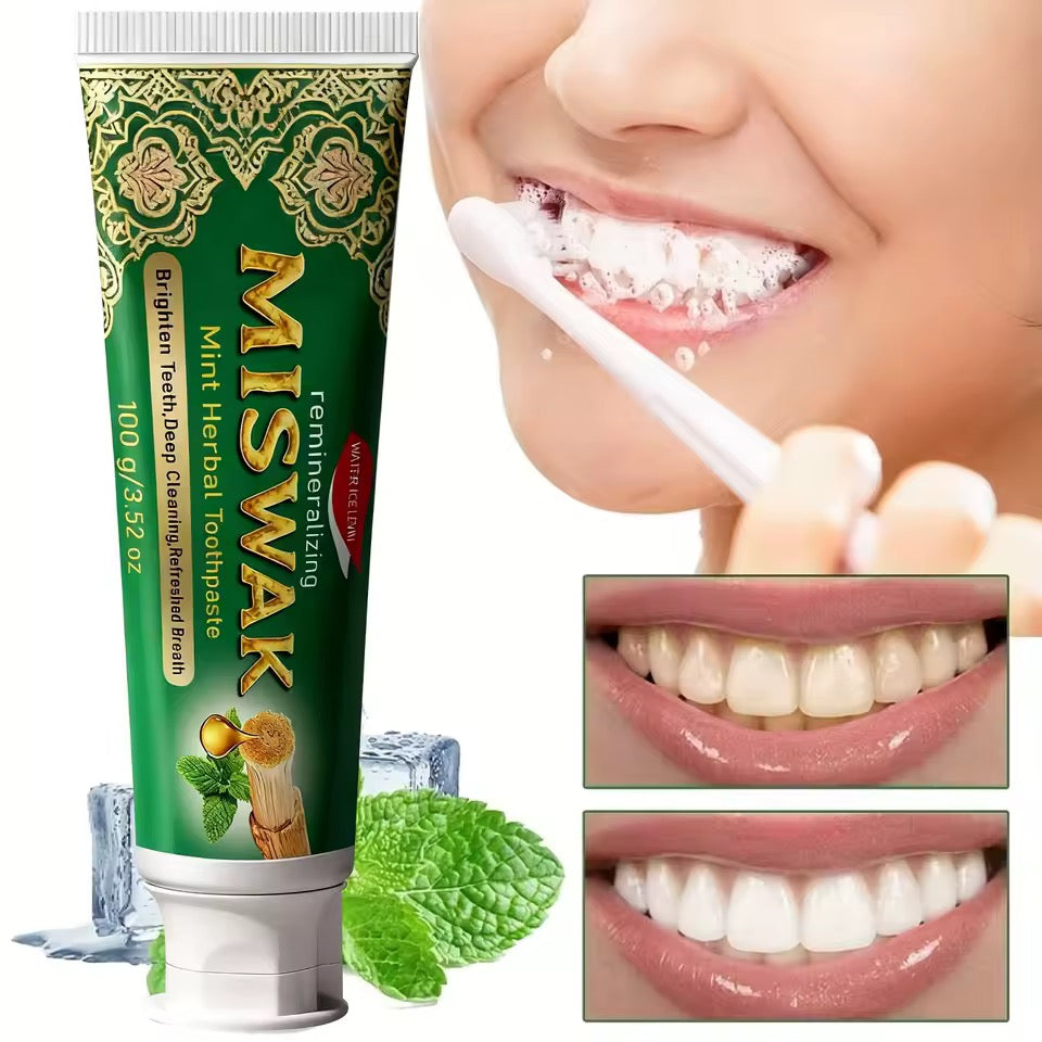 Miswak Herbal Toothpaste Organic Oral Care