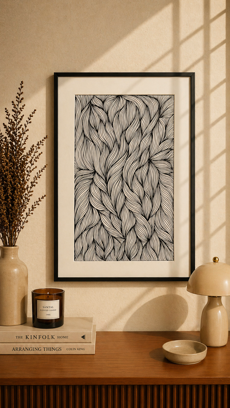 Hand Drawn Doodle Art on Cartridge Paper- No Frame (Size A4 & A3)