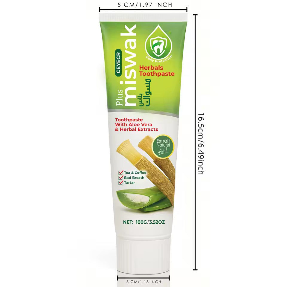 Miswak Herbal Toothpaste Organic Oral Care