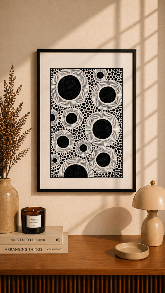 Hand Drawn Doodle Art on Cartridge Paper- No Frame (Size A4 & A3)