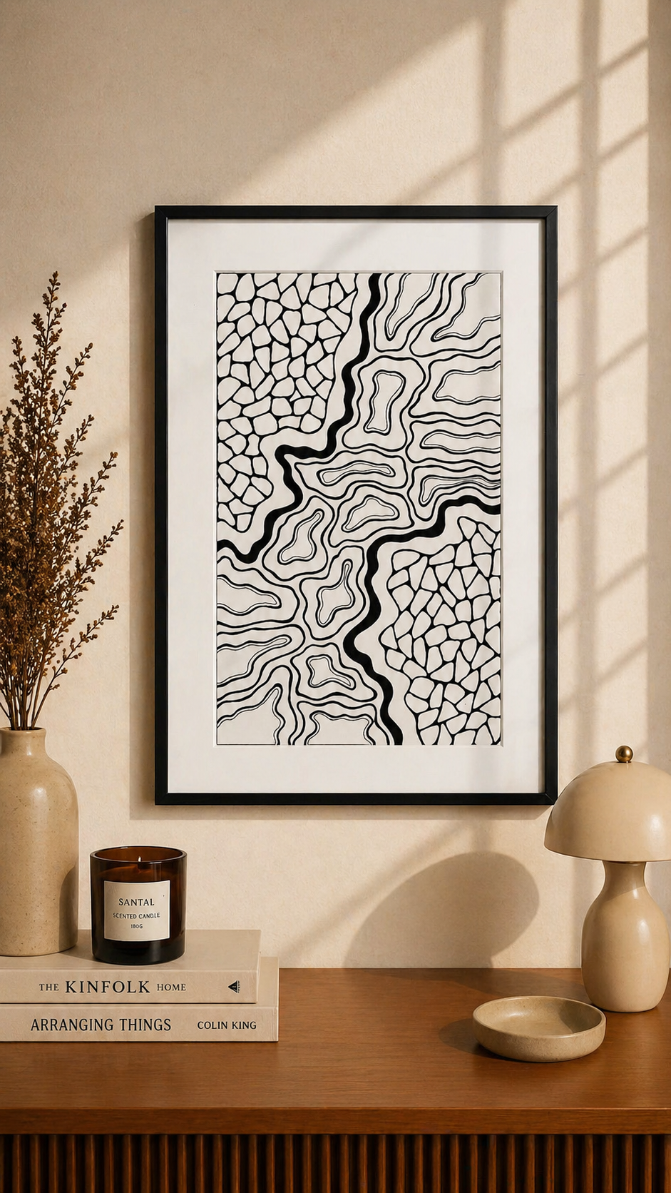 Hand Drawn Doodle Art on Cartridge Paper- No Frame (Size A4 & A3)