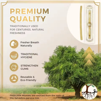 16 Pack Miswak Sticks Organic Oral Care