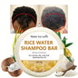 Organic Rice Water Shampoo Soap Without Silicone, Cleanses the Scalp, Nourishes Hair & Controls Oil