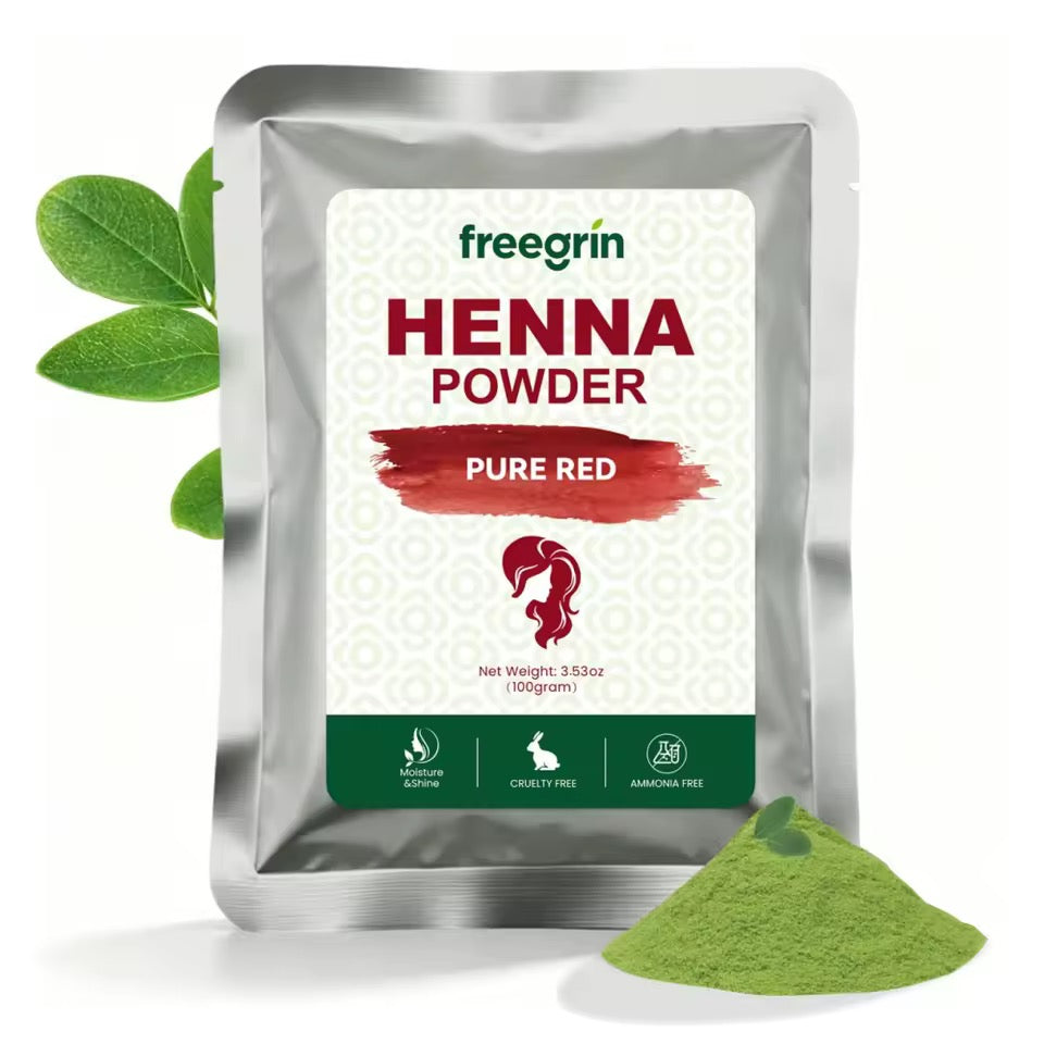 Organic Henna Powder 3 Shades for Hair Beauty (100 grams)