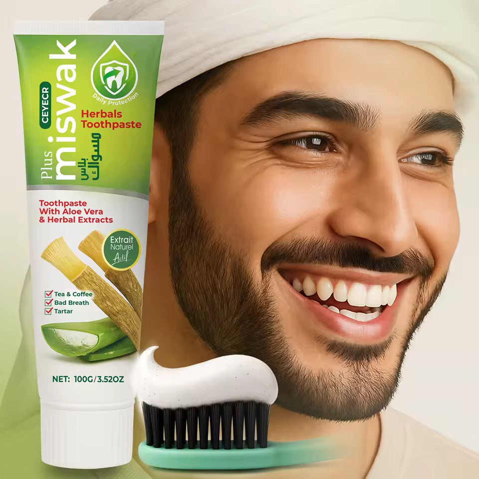 Miswak Herbal Toothpaste Organic Oral Care