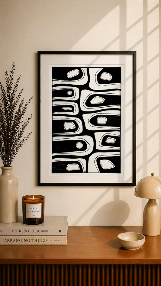 Hand Drawn Doodle Art on Cartridge Paper- No Frame (Size A4 & A3)