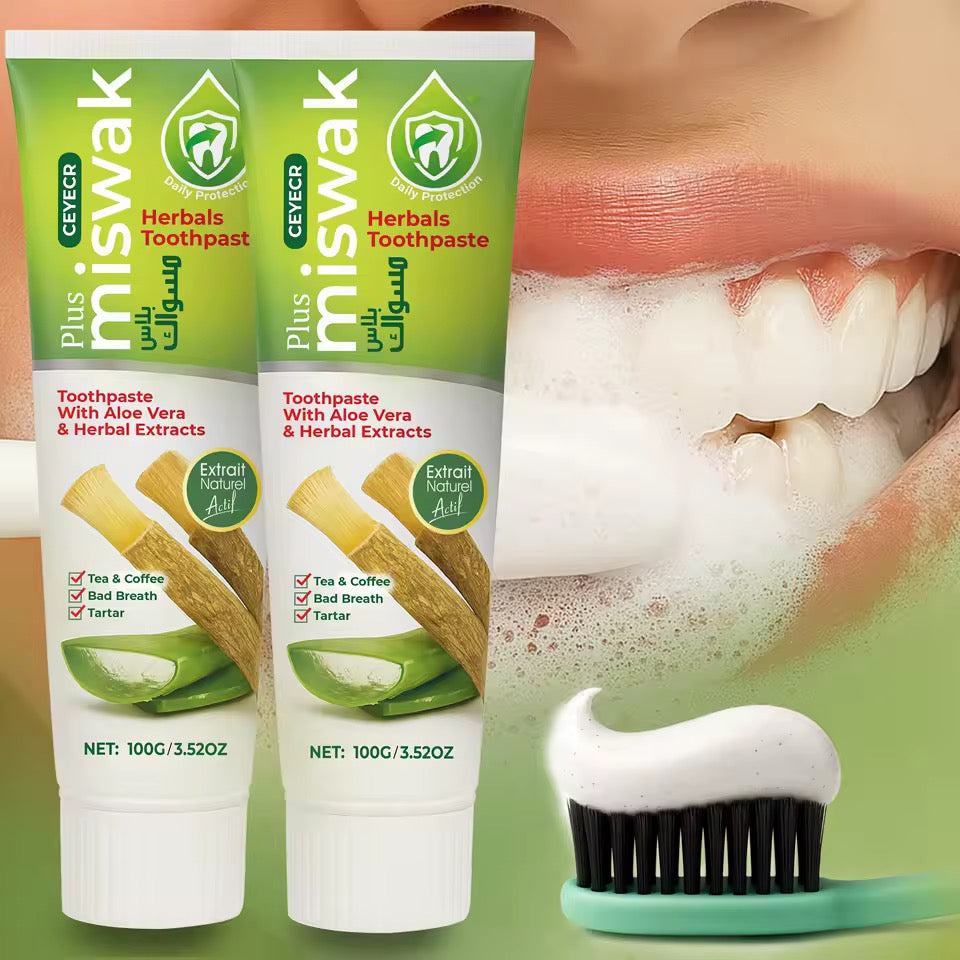 Miswak Herbal Toothpaste Organic Oral Care