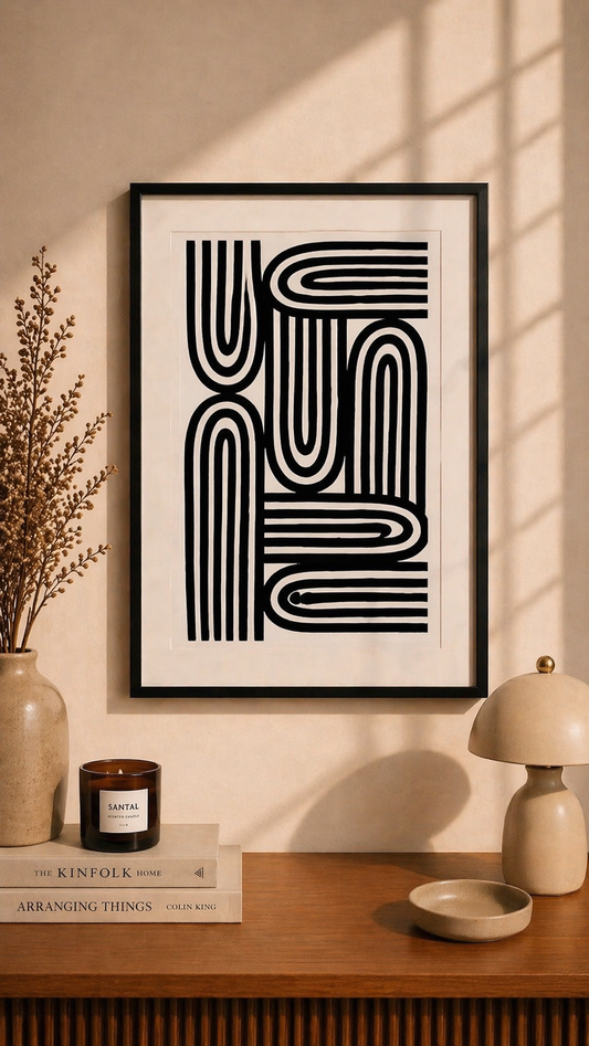 Hand Drawn Doodle Art on Cartridge Paper- No Frame (Size A4 & A3)