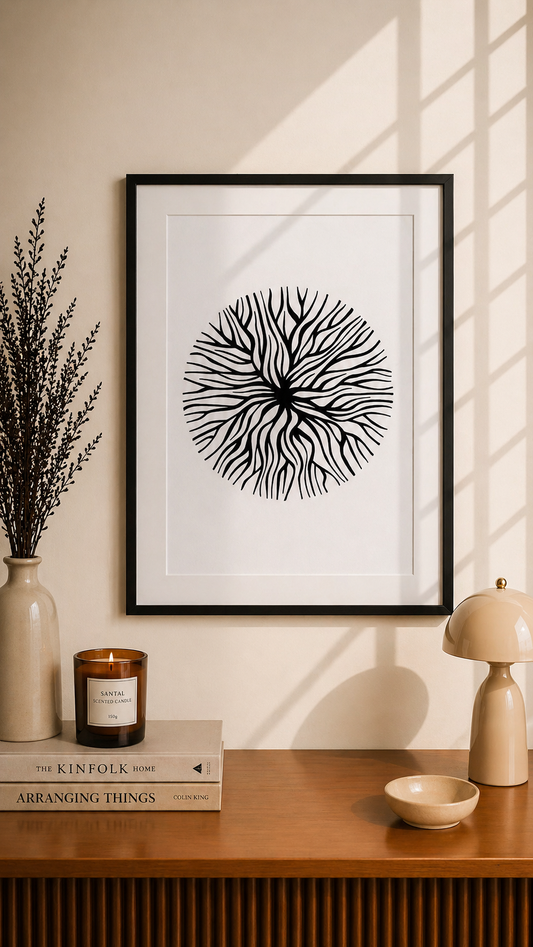 Hand Drawn Doodle Art on Cartridge Paper- No Frame (Size A4 & A3)