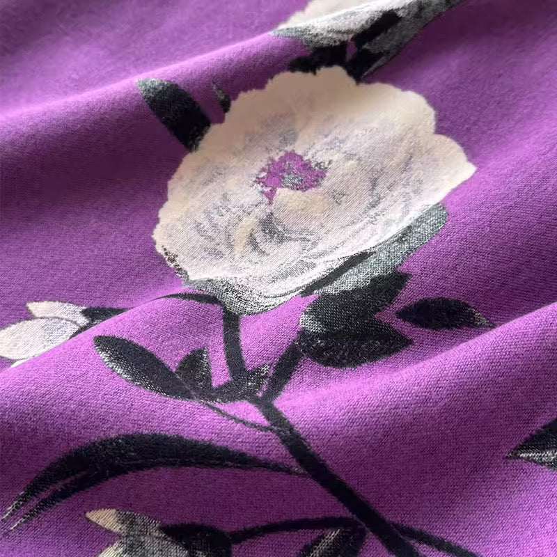 Cashmere Scarf for Women - Double Sided Print