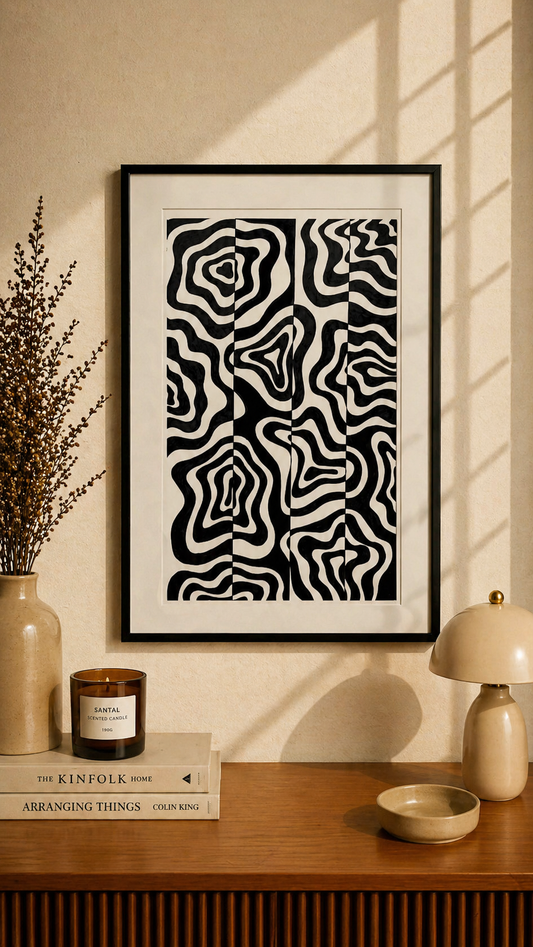 Hand Drawn Doodle Art on Cartridge Paper- No Frame (Size A4 & A3)