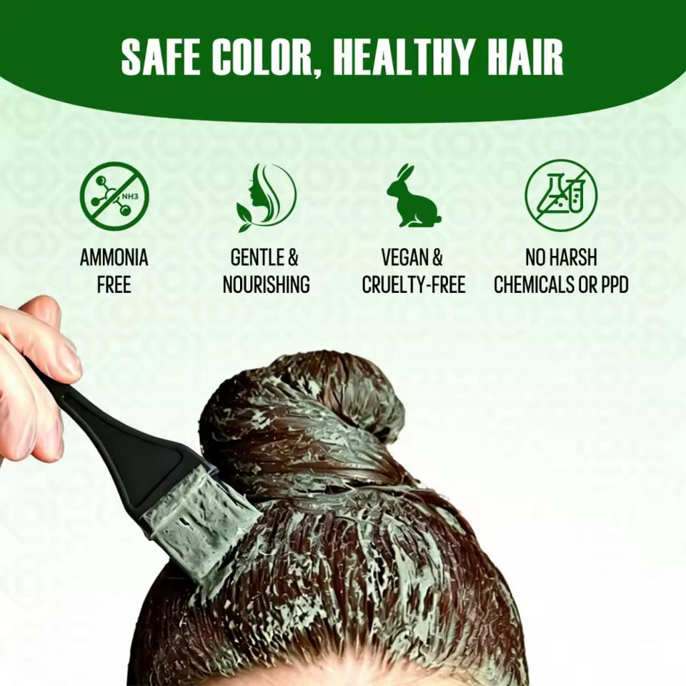 Organic Henna Powder 3 Shades for Hair Beauty (100 grams)