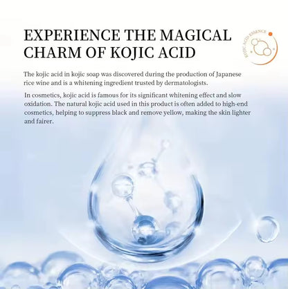 Kojic Acid Soap with Vitamin C,Turmeric, Retinol, Shea Butter & Vitamin E - Organic Skincare
