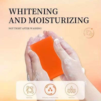 Kojic Acid Soap with Vitamin C,Turmeric, Retinol, Shea Butter & Vitamin E - Organic Skincare