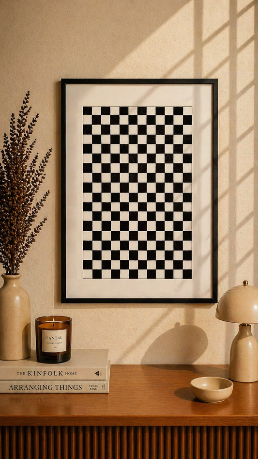 Hand Drawn Geometrical Doodling Art on Cartridge Paper- No Frame (Size A4 & A3)