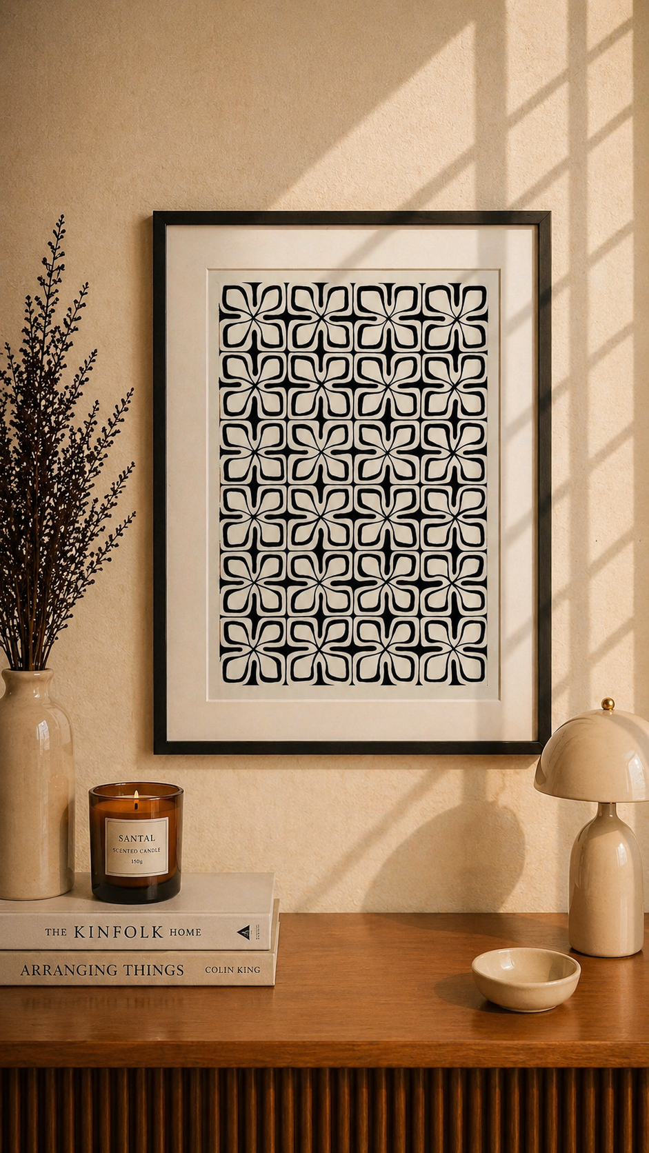 Hand Drawn Geometrical Doodling Art on Cartridge Paper- No Frame (Size A4 & A3)