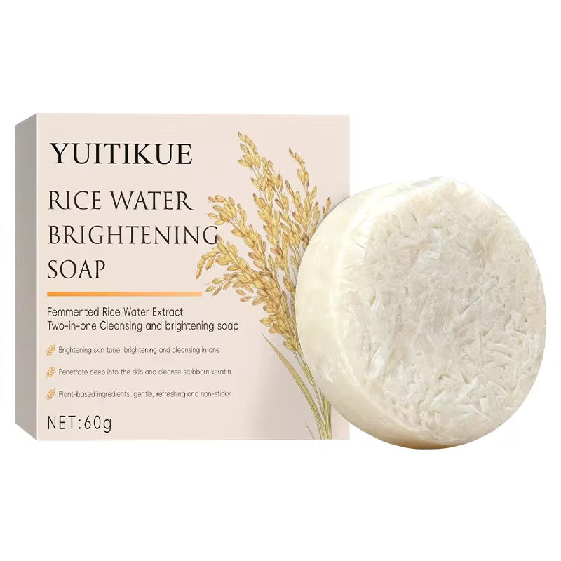 Organic Rice Water Brightening Skincare Soap