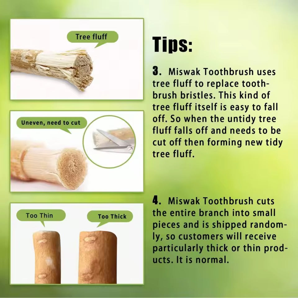 Miswak Sticks Organic Oral Care