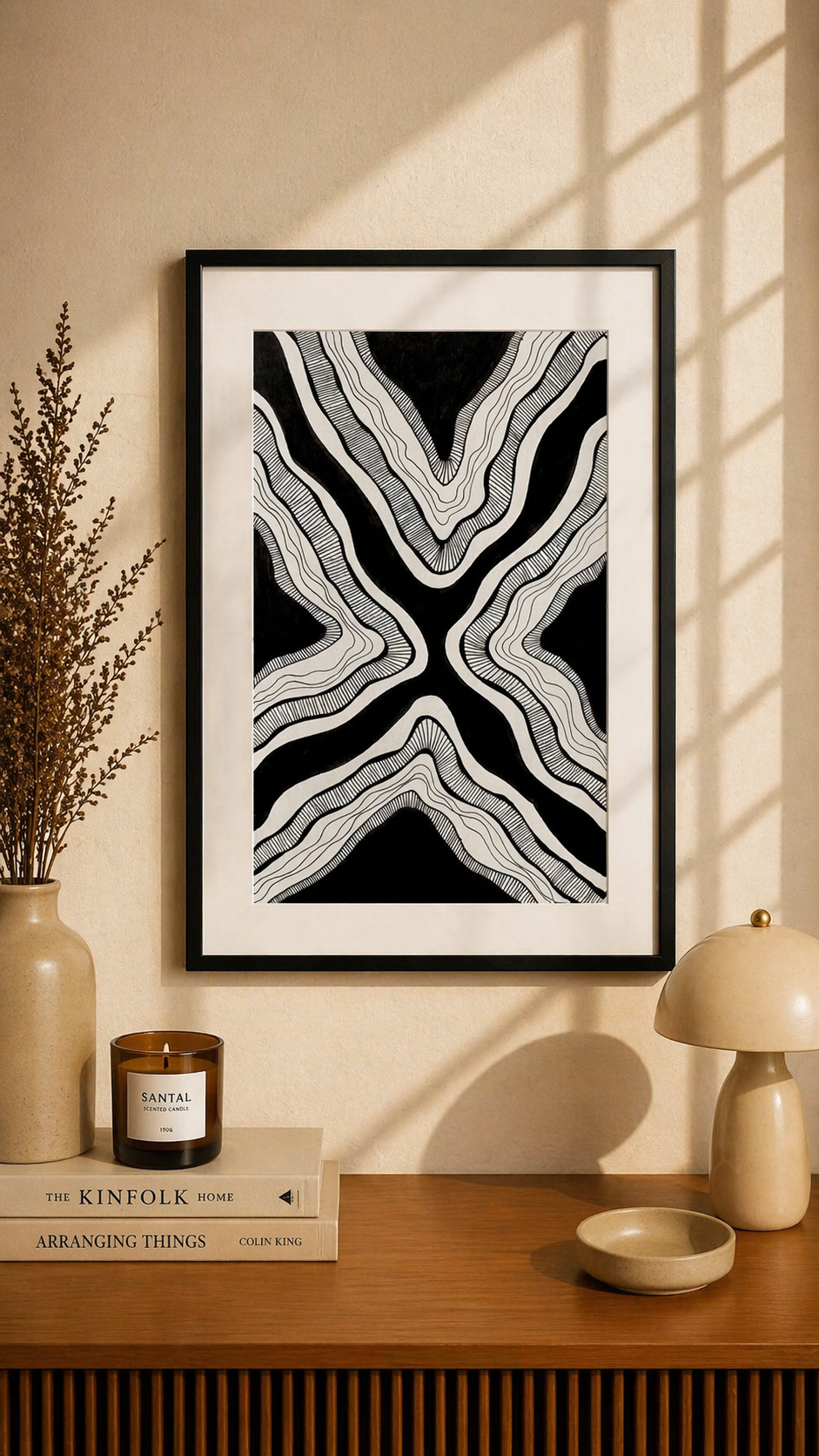 Hand Drawn Doodle Art on Cartridge Paper- No Frame (Size A4 & A3)