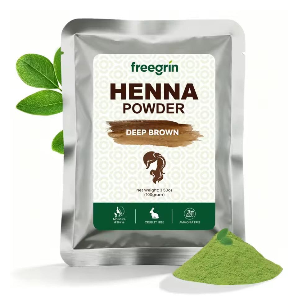 Organic Henna Powder 3 Shades for Hair Beauty (100 grams)