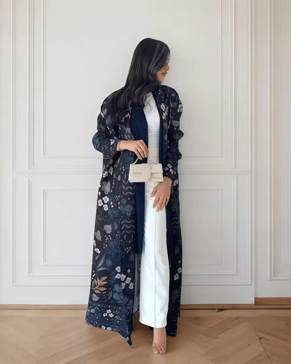 Timeless Abaya Pleated Style Dubai Viral Abaya