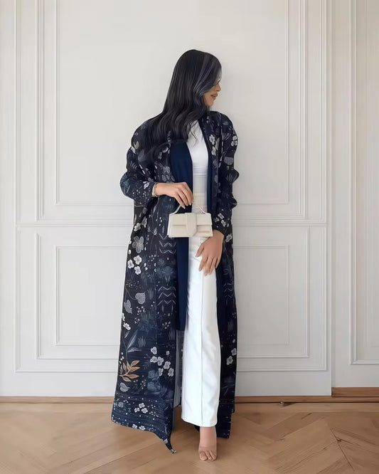 Timeless Abaya Pleated Style Dubai Viral Abaya