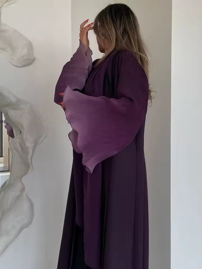 One Size Timeless Abaya - Multi Coloured