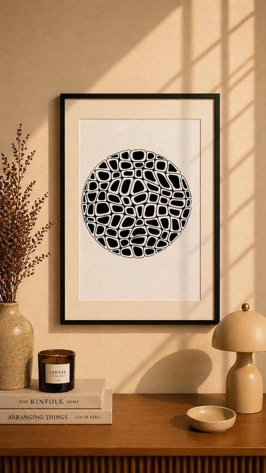 Hand Drawn Doodle Art on Cartridge Paper- No Frame (Size A4 & A3)