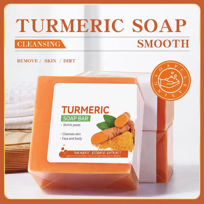 Organic Hand Made Turmeric Brightening Skincare Soap