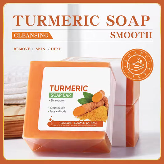 Organic Hand Made Turmeric Brightening Skincare Soap