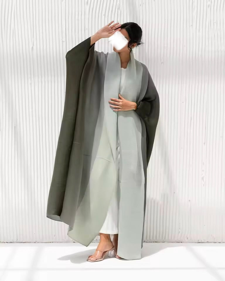 Timeless Abaya Pleated Style Dubai Viral Abaya