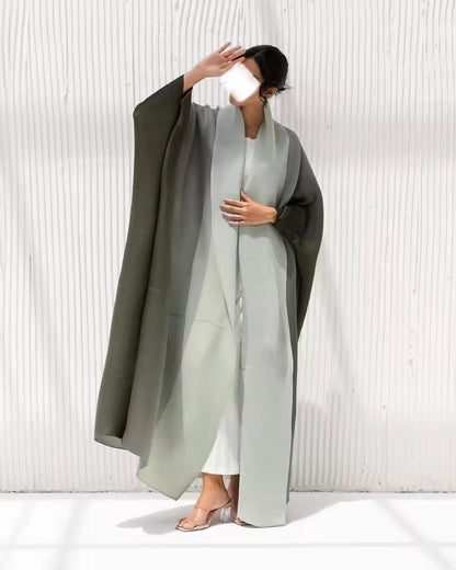 Timeless Abaya Pleated Style Dubai Viral Abaya