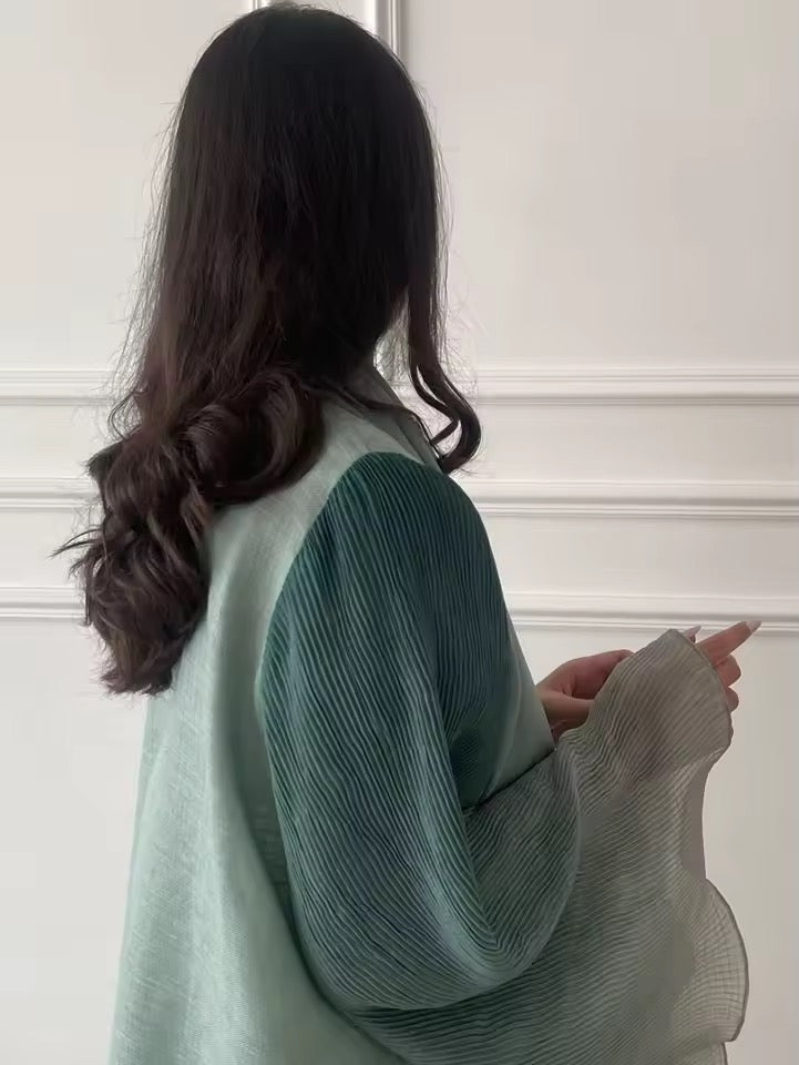 One Size Timeless Abaya - Multi Coloured