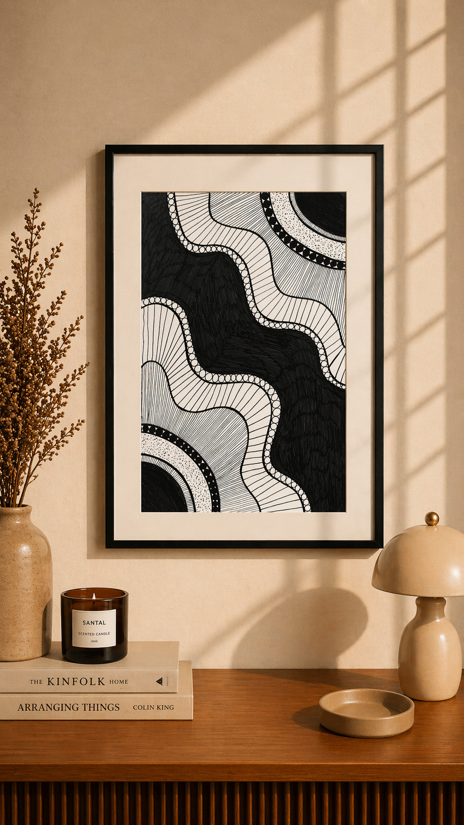 Hand Drawn Doodle Art on Cartridge Paper- No Frame (Size A4 & A3)