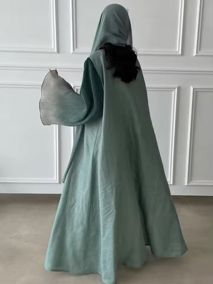One Size Timeless Abaya - Multi Coloured
