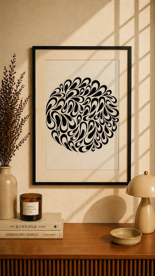 Hand Drawn Doodle Art on Cartridge Paper- No Frame (Size A4 & A3)