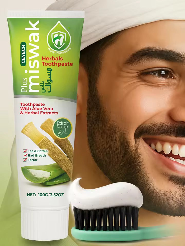 Miswak Herbal Toothpaste Organic Oral Care