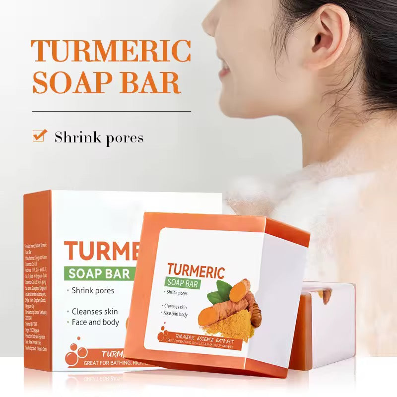 Organic Hand Made Turmeric Brightening Skincare Soap