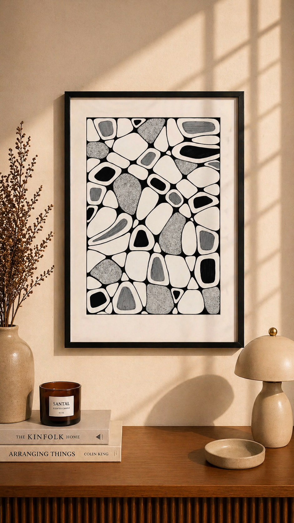 Hand Drawn Doodle Art on Cartridge Paper- No Frame (Size A4 & A3)