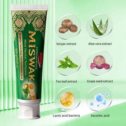 Miswak Herbal Toothpaste Organic Oral Care