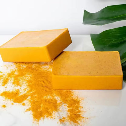 Organic Hand Made Turmeric & Kojic Acid Brightening Skincare Soap