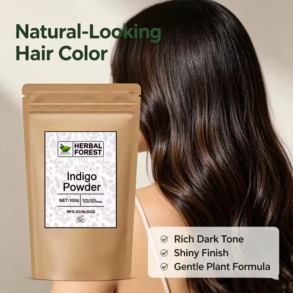 Organic Indigo Powder for Hair Beauty (100 grams)