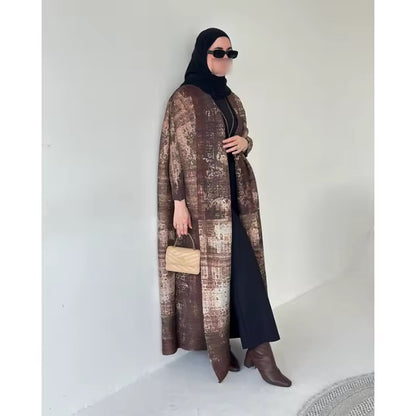 Timeless Abaya Pleated Style Dubai Viral Abaya
