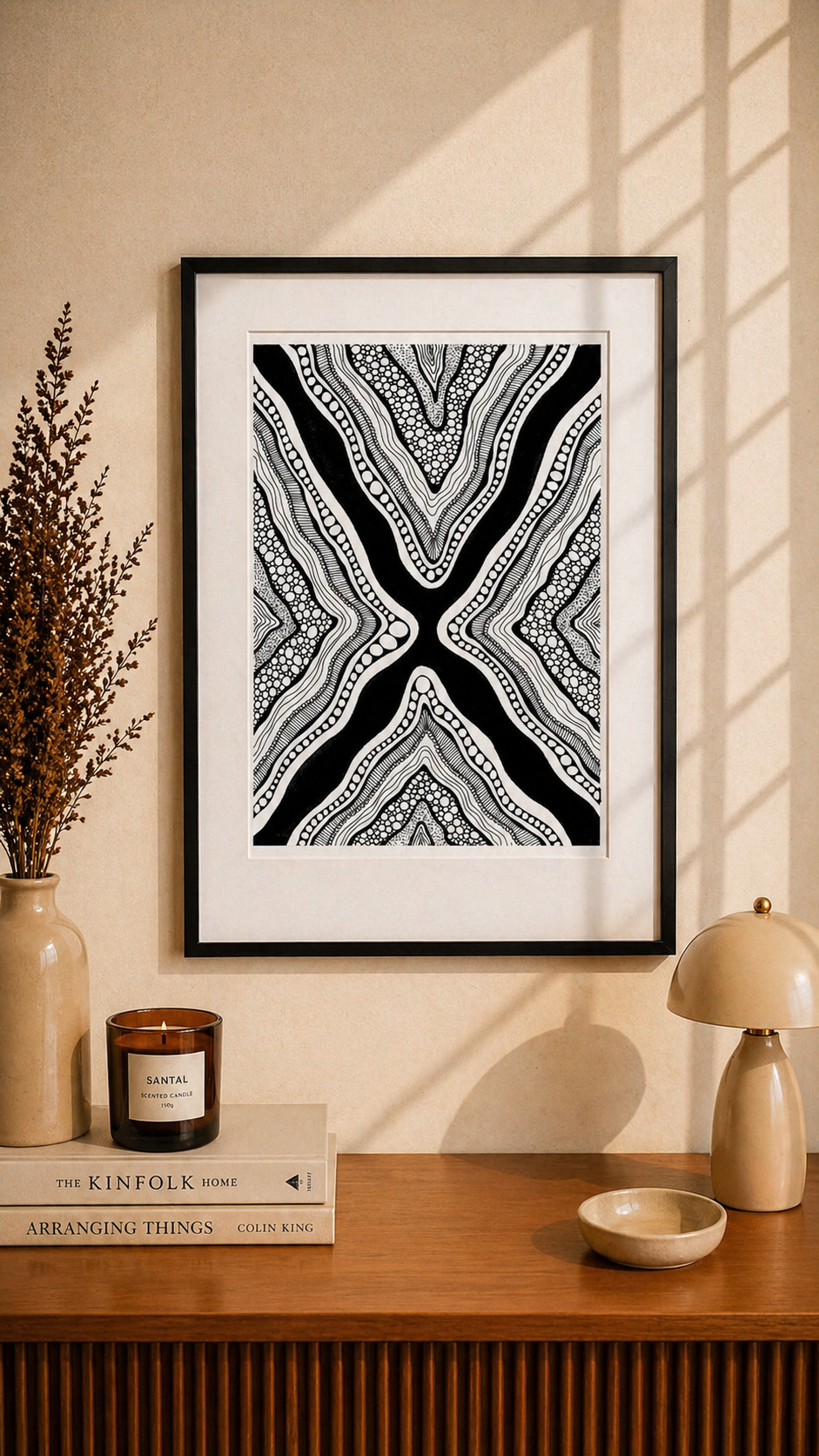 Hand Drawn Doodle Art on Cartridge Paper- No Frame (Size A4 & A3)