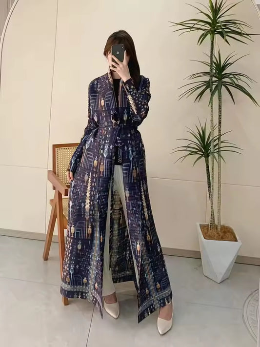 Timeless Abaya Pleated Style Dubai Viral Abaya
