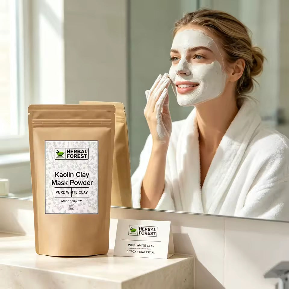 Organic Kaolin Mask Powder for Beauty (100 grams)