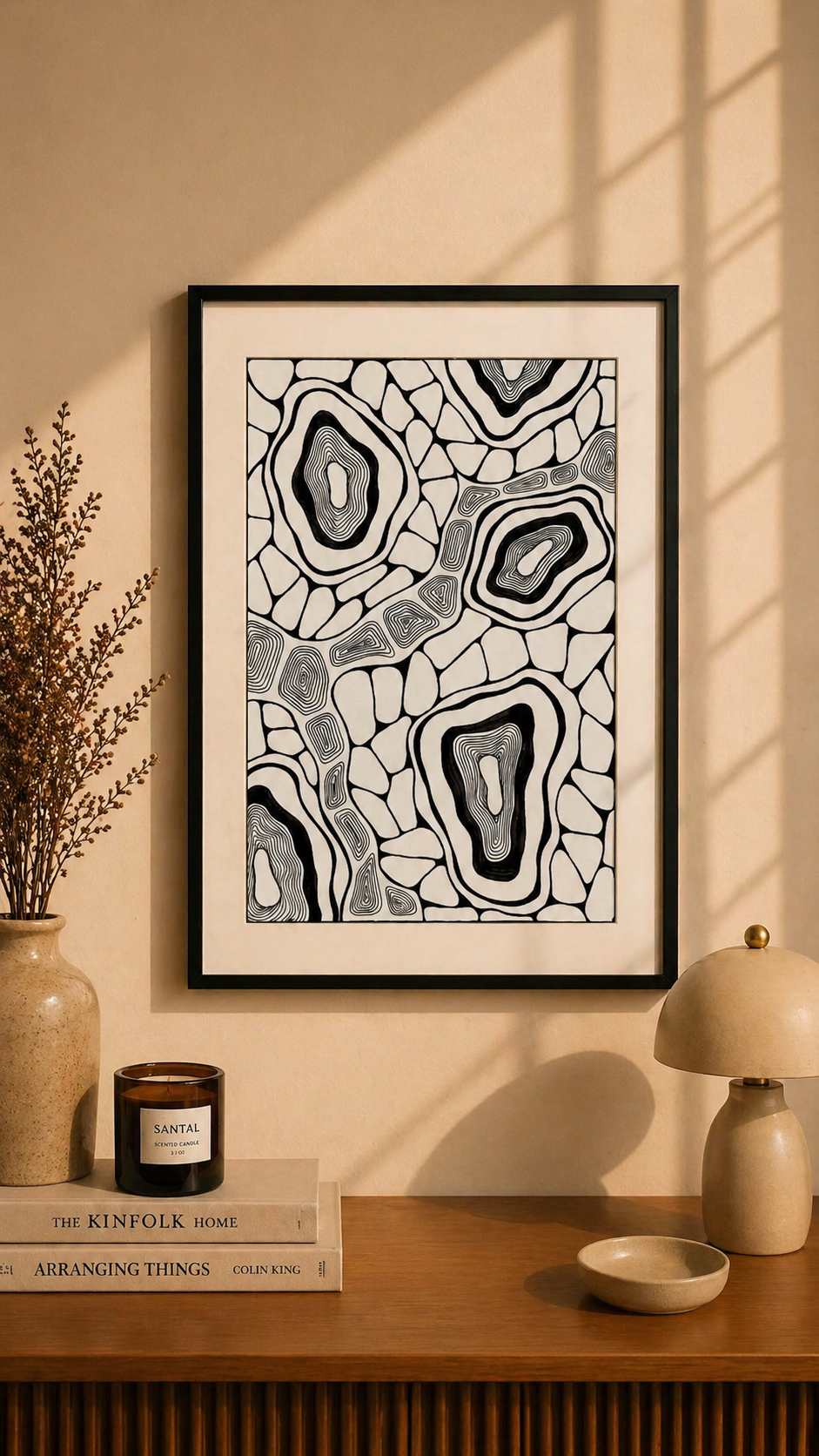 Hand Drawn Doodle Art on Cartridge Paper- No Frame (Size A4 & A3)